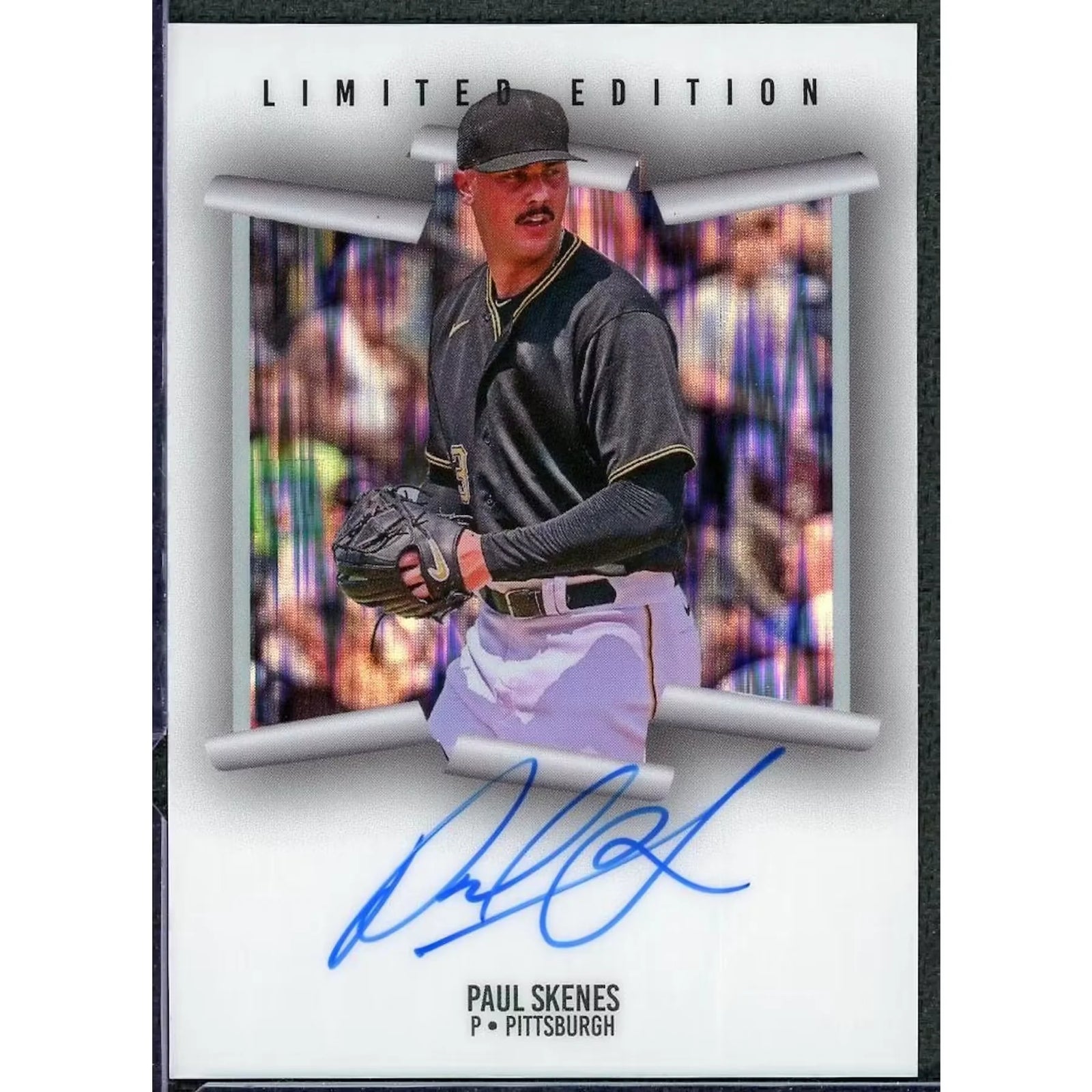 Paul Skenes Signed 2025 Onyx Limited Edition Card | Auto/50