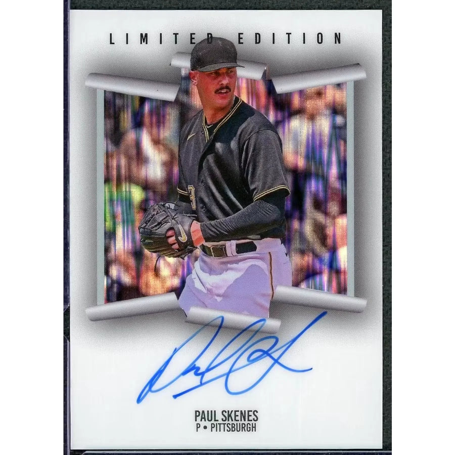 Paul Skenes Signed 2025 Onyx Limited Edition Card | Auto/50