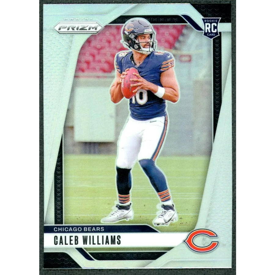 Caleb Williams 2024 Panini Prizm Silver Prizm Rookie #301