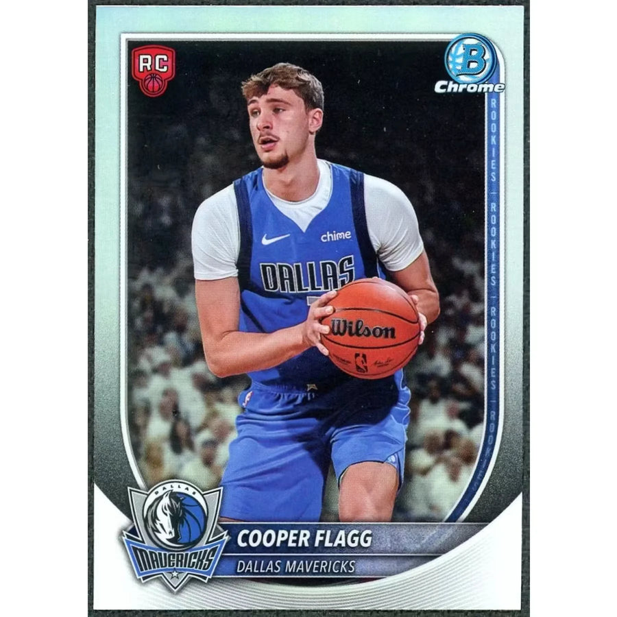 Cooper Flagg 2025 Bowman Chrome Red Rookie Redemption #BRR-1