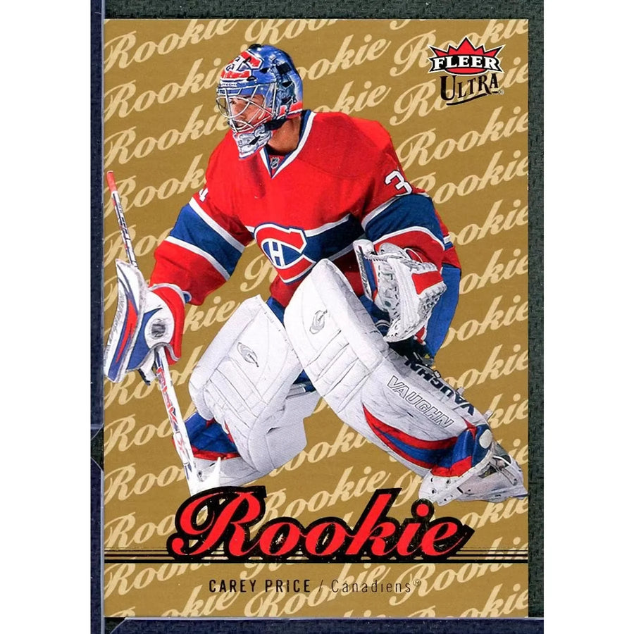 Carey Price 2007-08 Fleer Ultra Rookie Gold Medallion #251