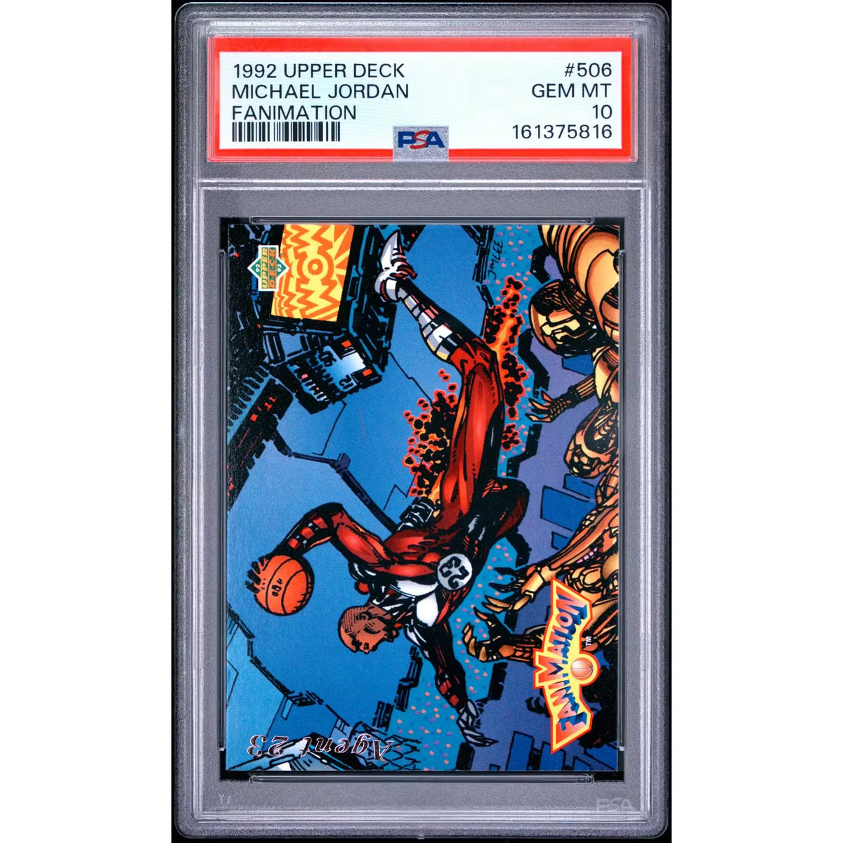 Michael Jordan 1992 Upper Deck Fanimation #506 | PSA 10 | P6057857