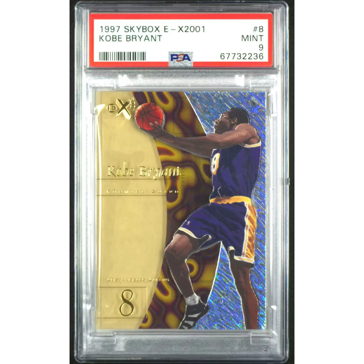 Kobe Bryant 1997 Skybox E-X2001 #8 | PSA 9 | P6058003