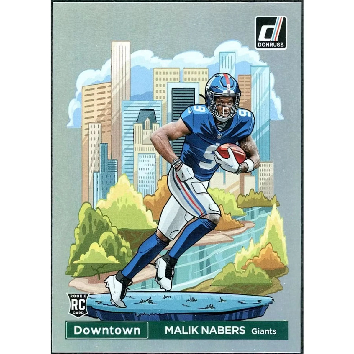 2024 Panini Donruss Malik Nabers Downtown Rookie #18 - D2 | P6058408