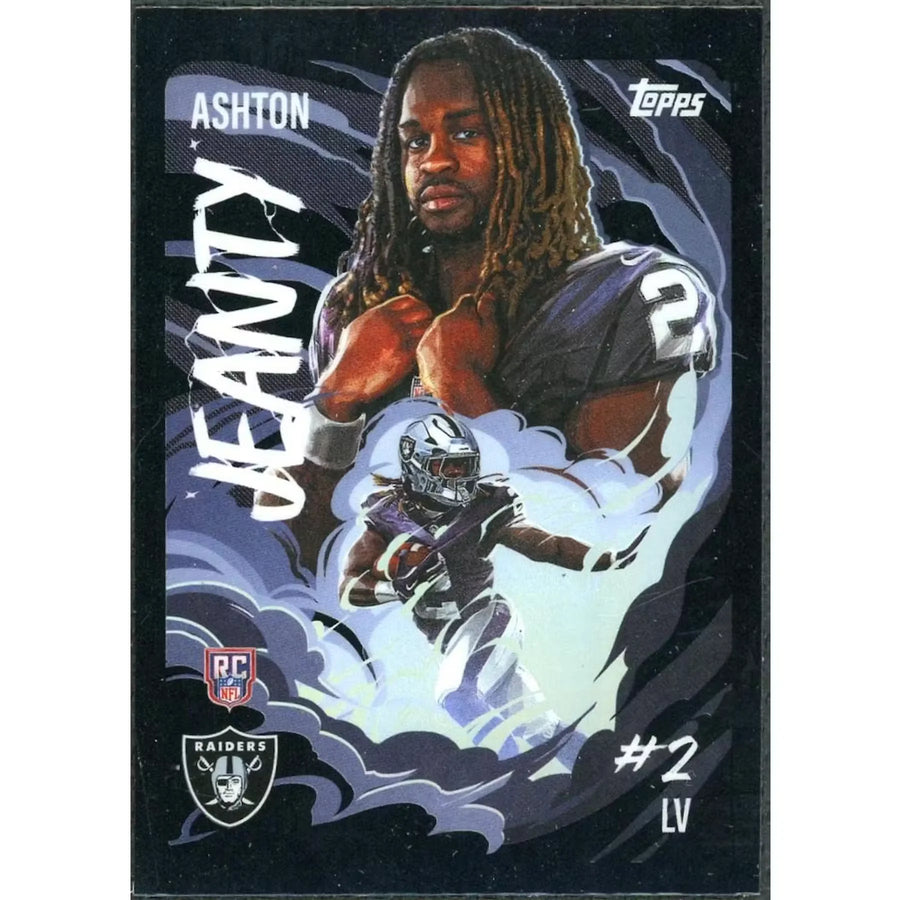 Ashton Jeanty 2025 Topps Chrome Ultra Violet Rookie Card #UV-3 | P6058410