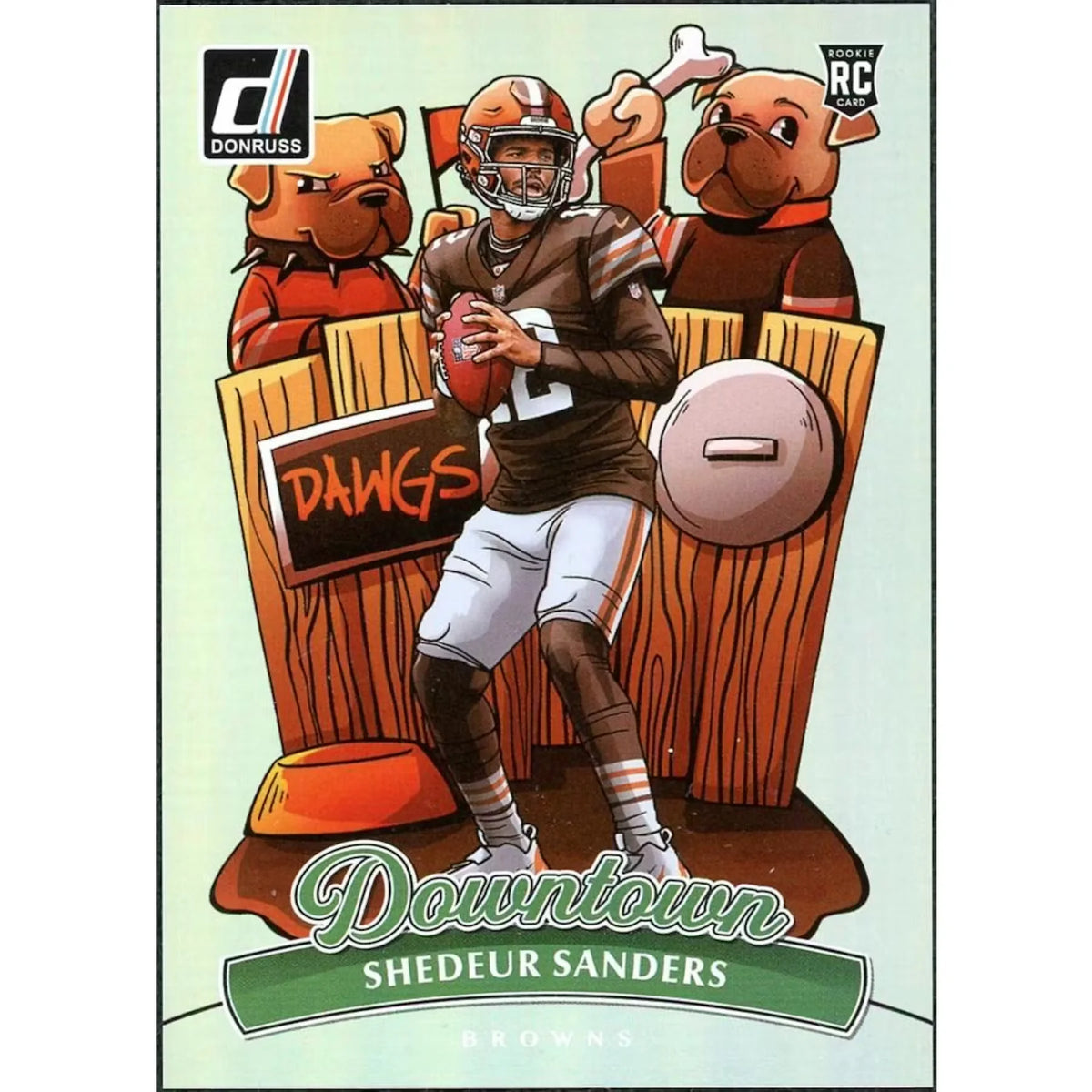 2025 Panini Donruss Shedeur Sanders Rookie Downtown! #17 - D2 | P6058476