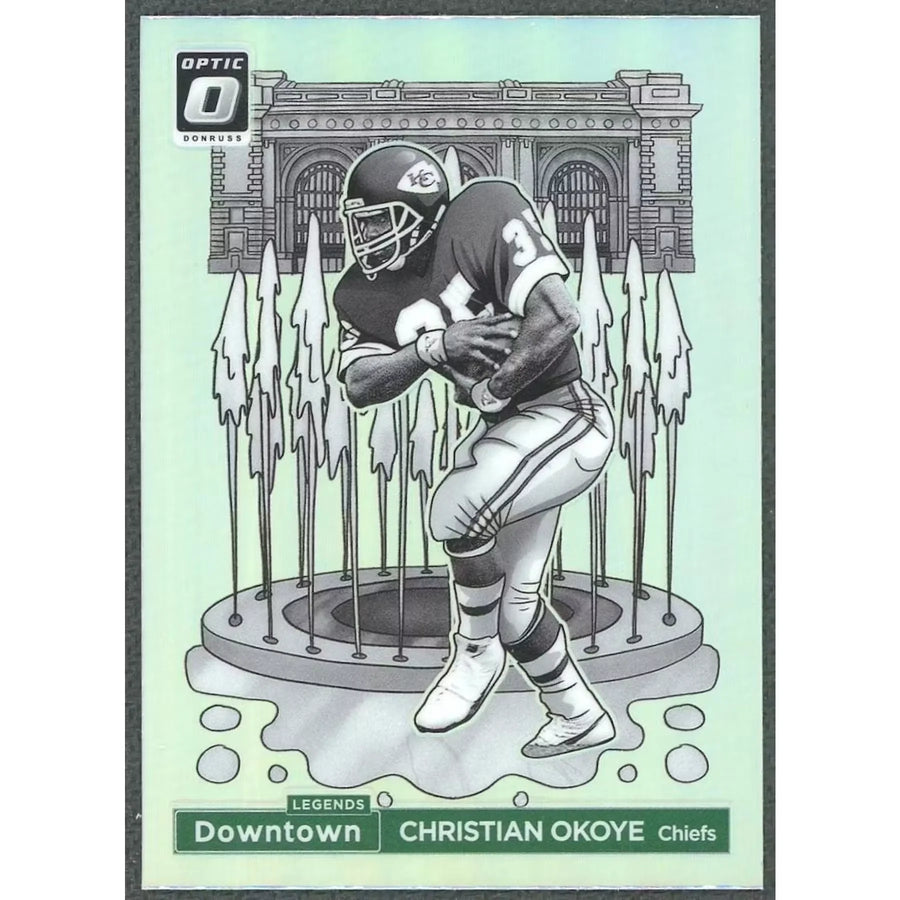 2024 Panini Donruss Optic Christian Okoye Downtown #6 - D2 | P6058593