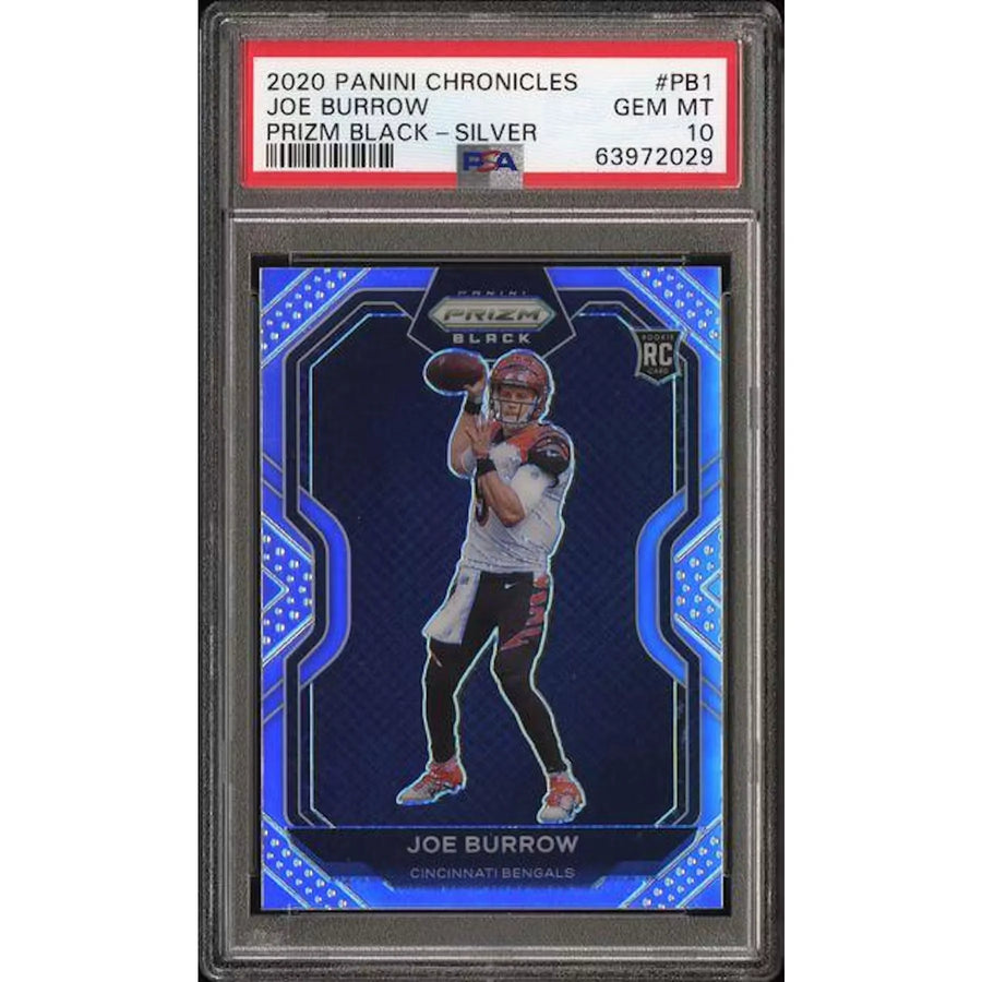 Joe Burrow 2020 Panini Chronicles Prizm Card | PSA 10 | P6058640