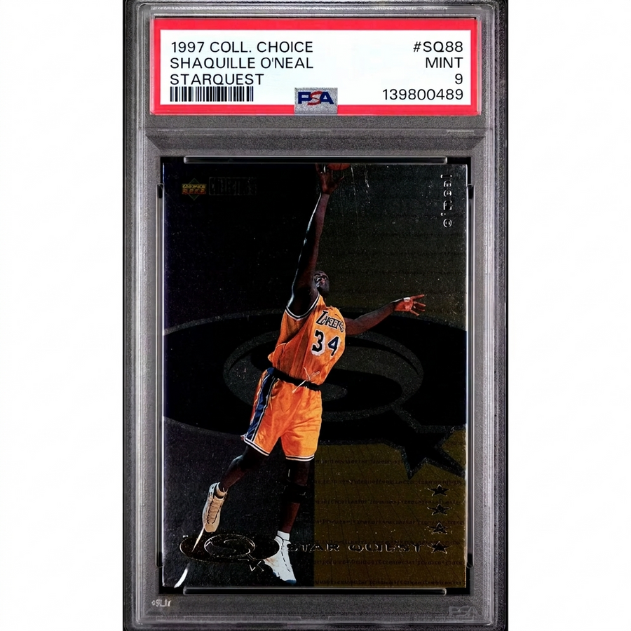 Shaquille O'Neal 1997 Collector's Choice Starquest #SQ88 | PSA 9 | P6058778