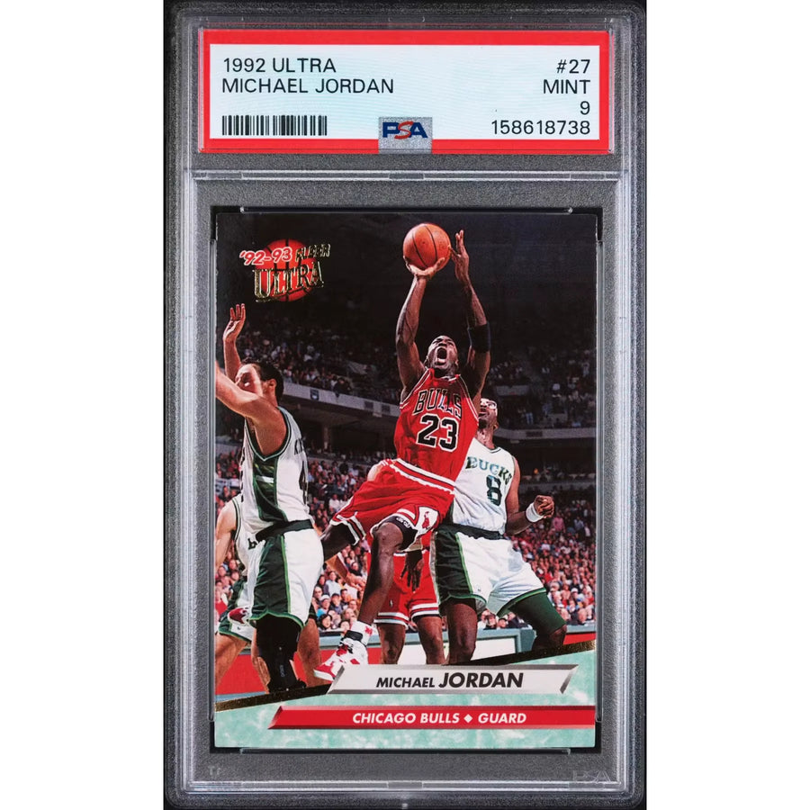 Michael Jordan 1992 Fleer Ultra #27 | PSA 9 | P6058866