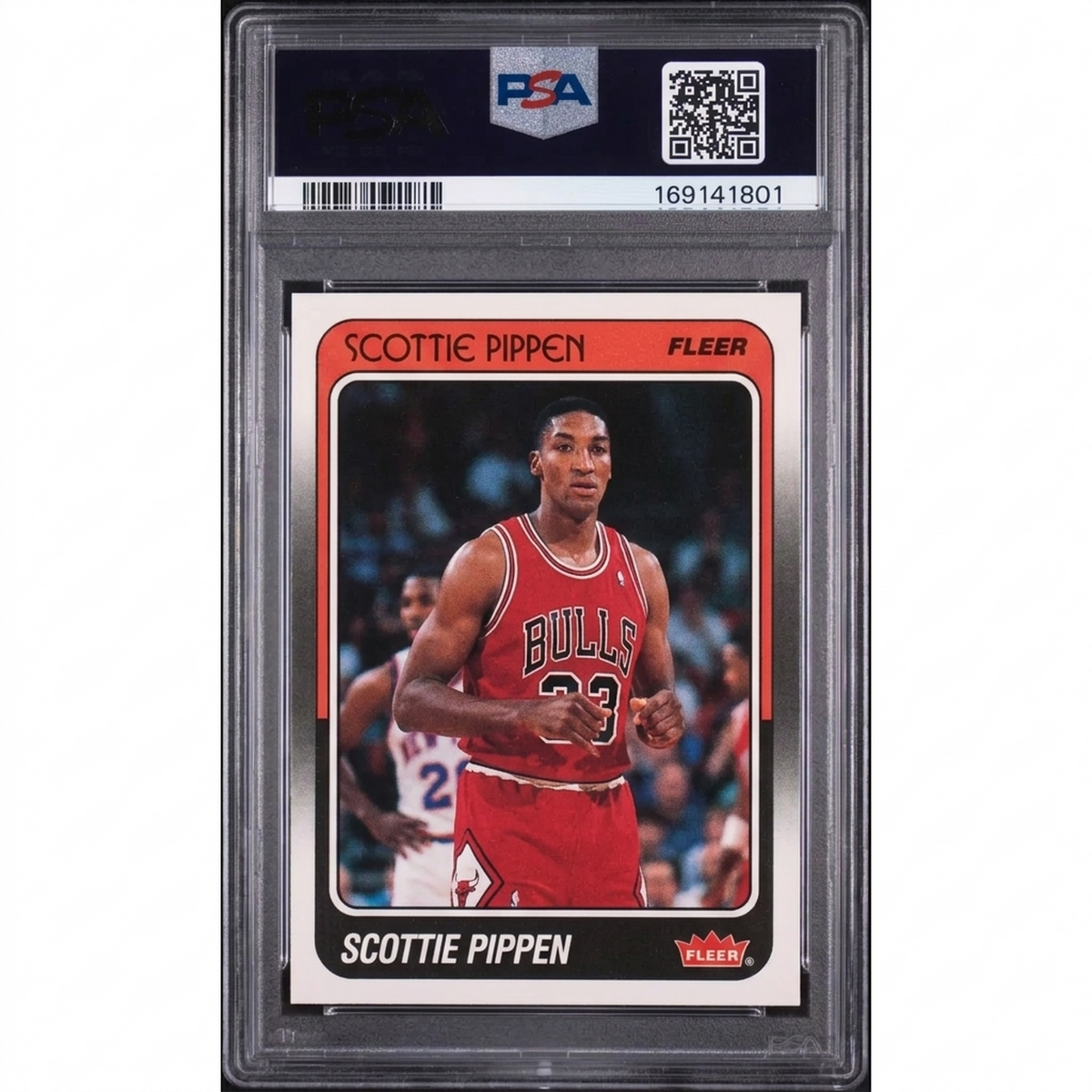1988 Fleer Scottie Pippen Rookie #20 PSA 8 - D2 | P6058870