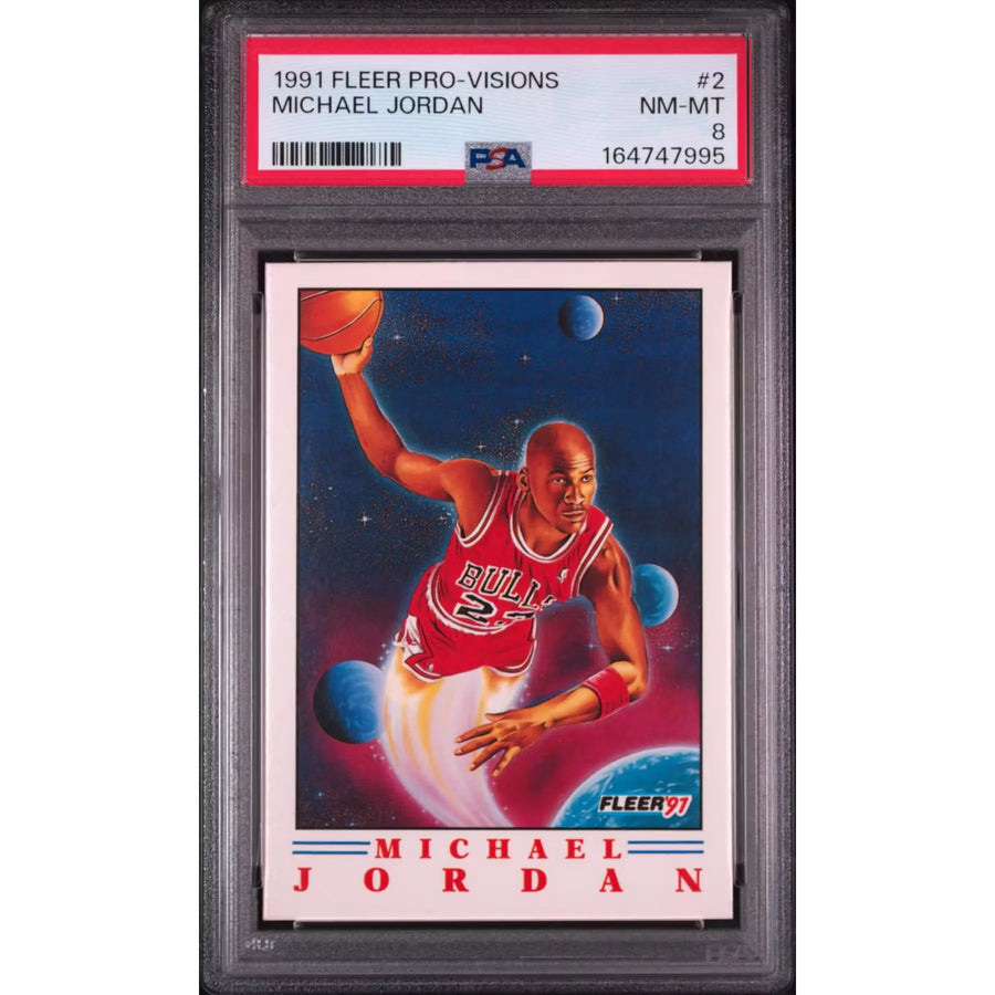Michael Jordan 1991 Fleer Pro-Visions #2 | PSA 8 | P6058918