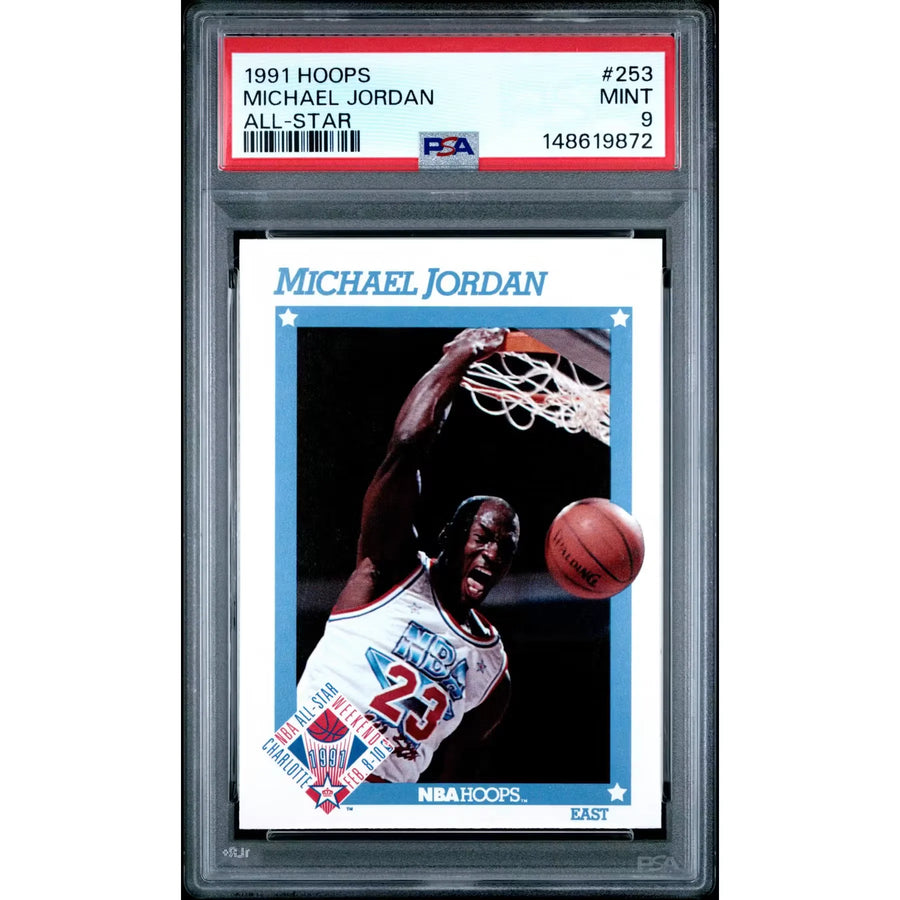Michael Jordan 1991 Hoops All-Star #253 | PSA 9 | P6058919