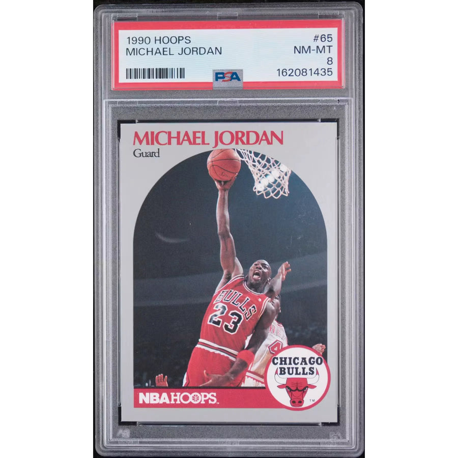 Michael Jordan 1990 Hoops #65 | PSA 8 | P6058953