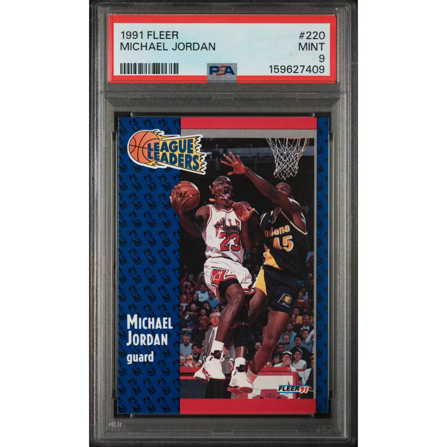 Michael Jordan 1991 Fleer #220 | PSA 9 | P6058955