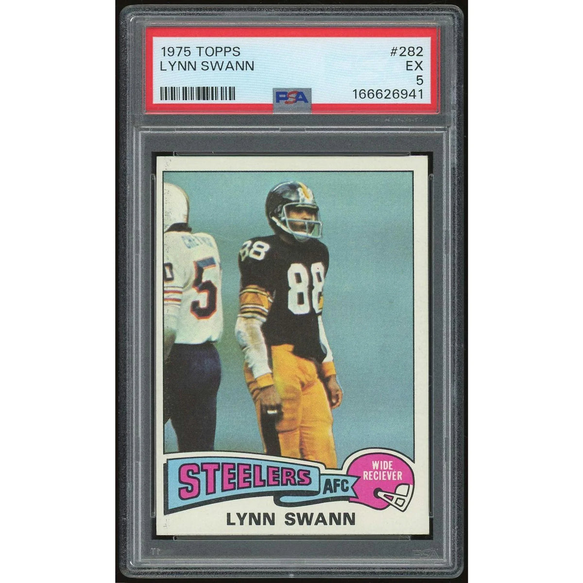 Lynn Swann 1975 Topps #282 Rookie Card | PSA 5 | P6135368