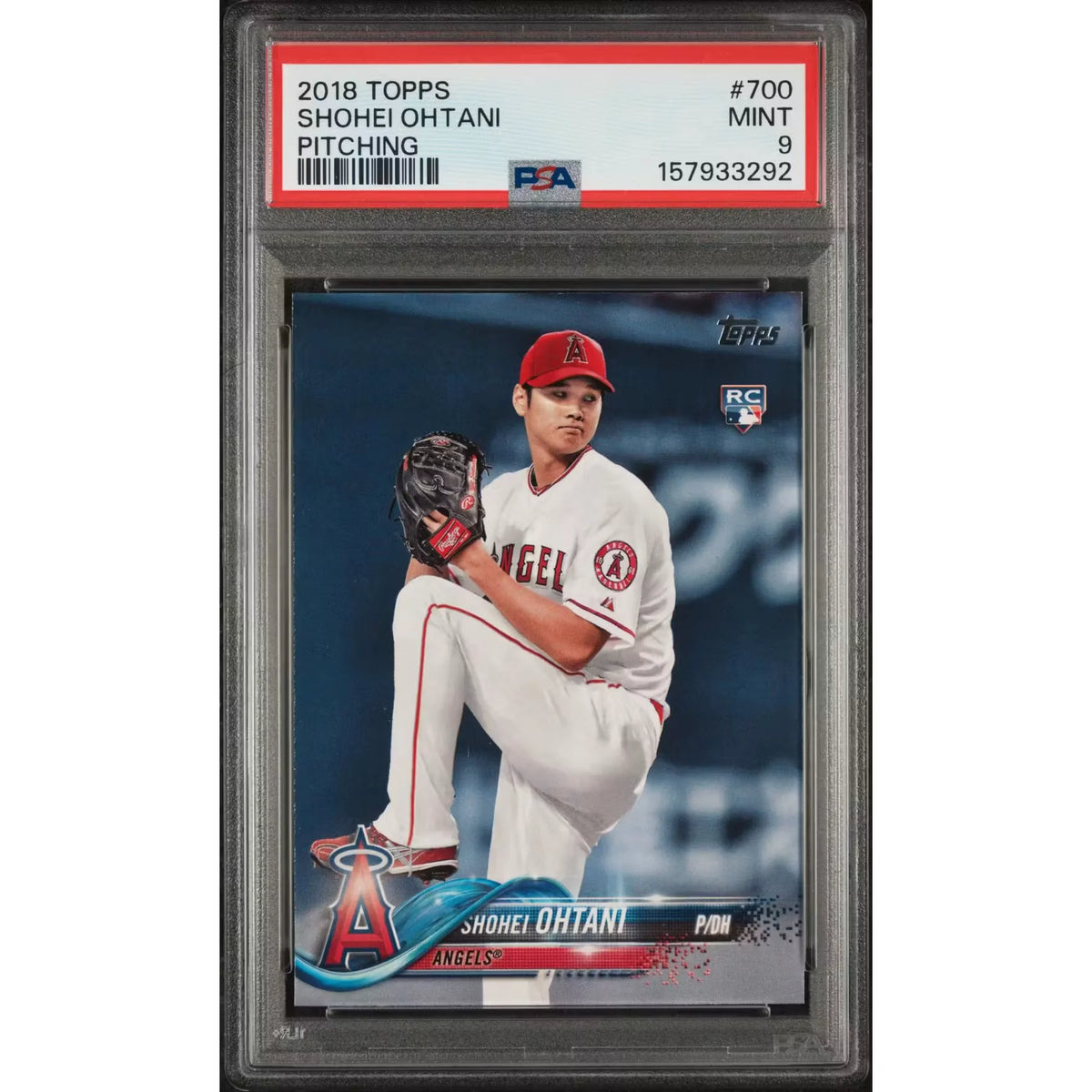 2018 Topps Shohei Ohtani Rookie #700 PSA 9 - D5 | P6140503