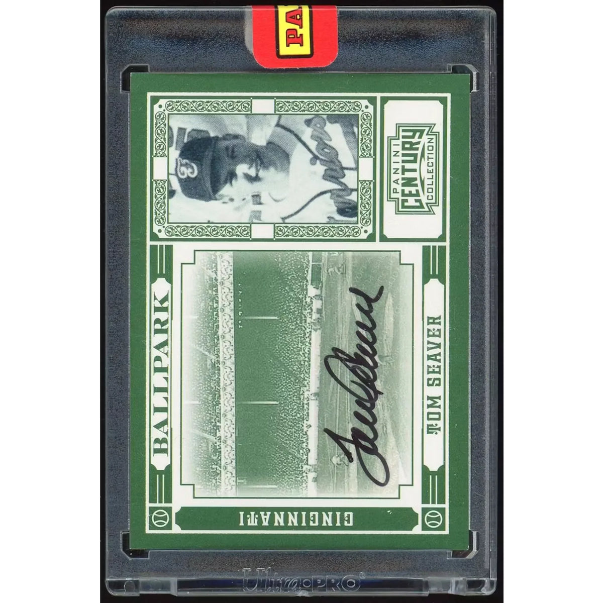 Tom Seaver Signed 2010 Panini Century Collection #9 Card | #/10 | P6140660
