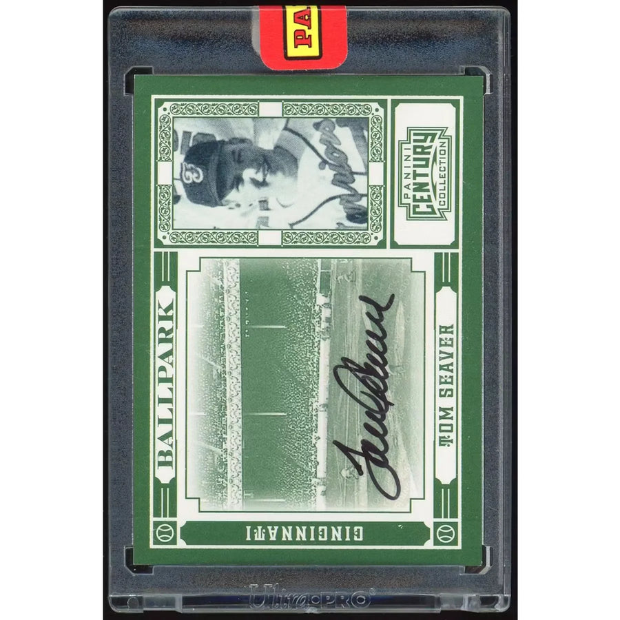 Tom Seaver Signed 2010 Panini Century Collection #9 Card | #/10 | P6140660