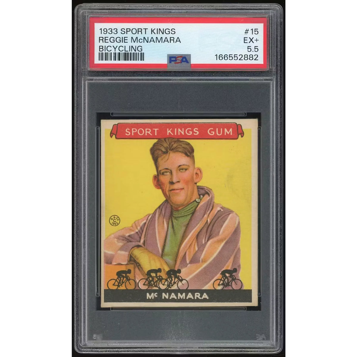 1933 Sport Kings #15 Reggie McNamara | PSA 5.5 | P6140663