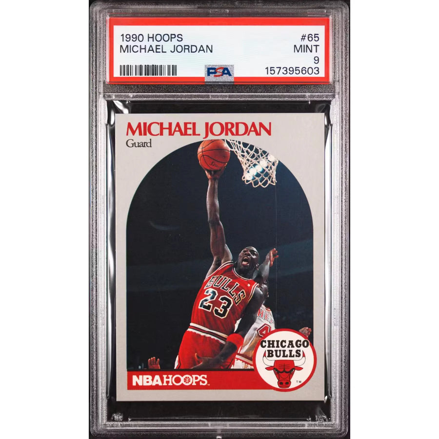 Michael Jordan 1990 Hoops #65 Card | PSA 9 | P6140824