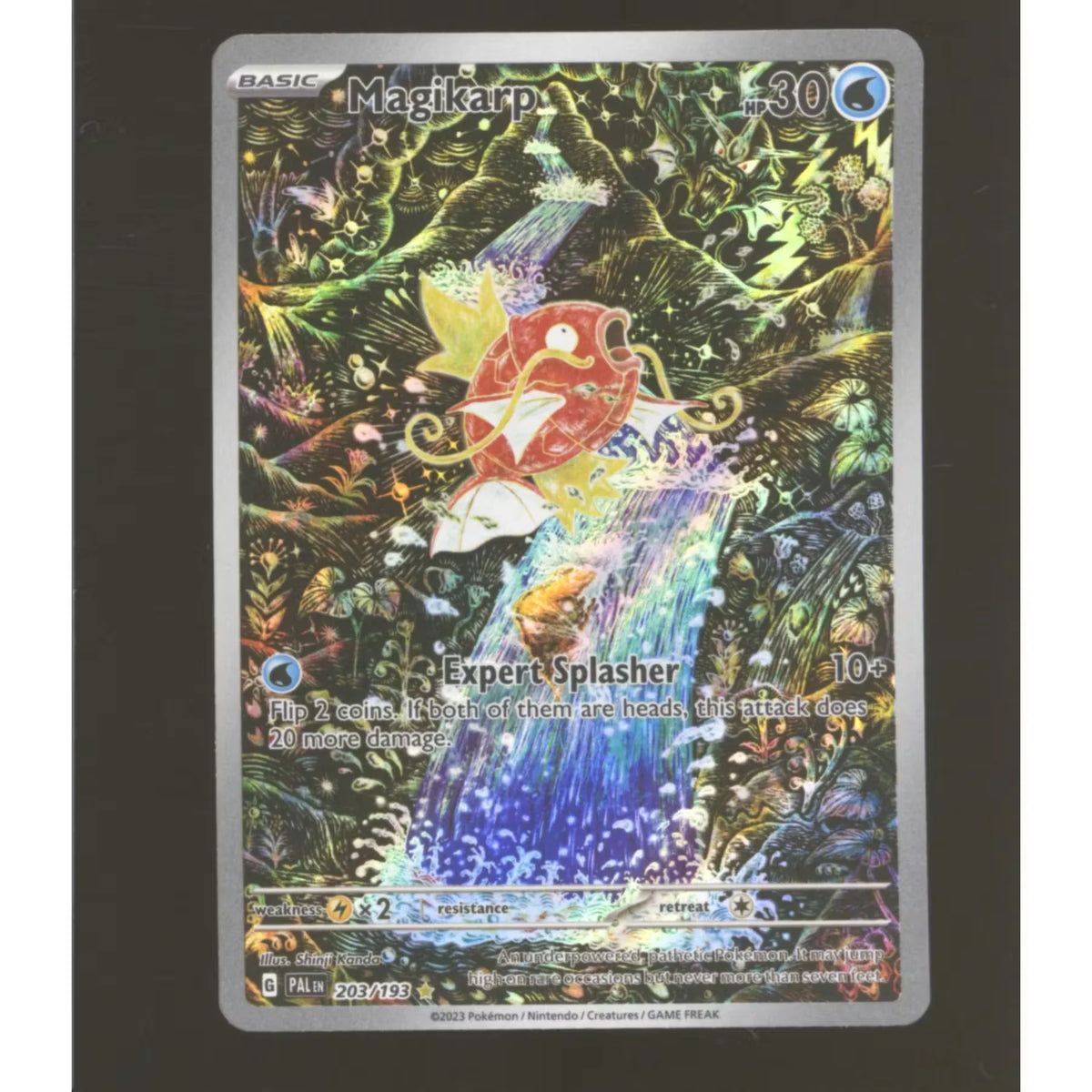 Pokemon Paldea Evolved Special Illustration Rare Magikarp 203/193 | Near - D4 | P6575388