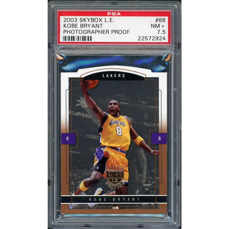 Kobe Bryant 2003 Skybox L.E. Photographer Proof #88 | PSA 7.5 | P6577521