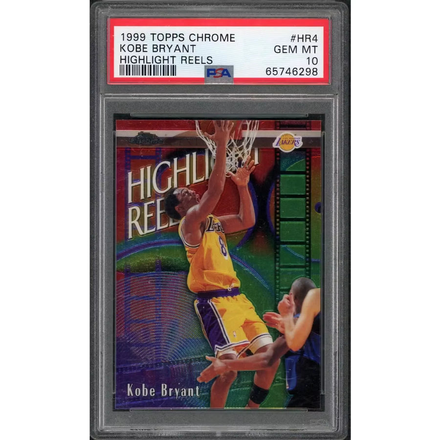 Kobe Bryant 1999 Topps Chrome Highlight Reels #HR4 | PSA 10 | P6577634