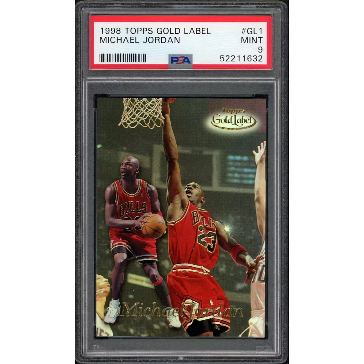 1998 Topps Gold Label Michael Jordan #GL1 PSA 9 - D4 | P6577718