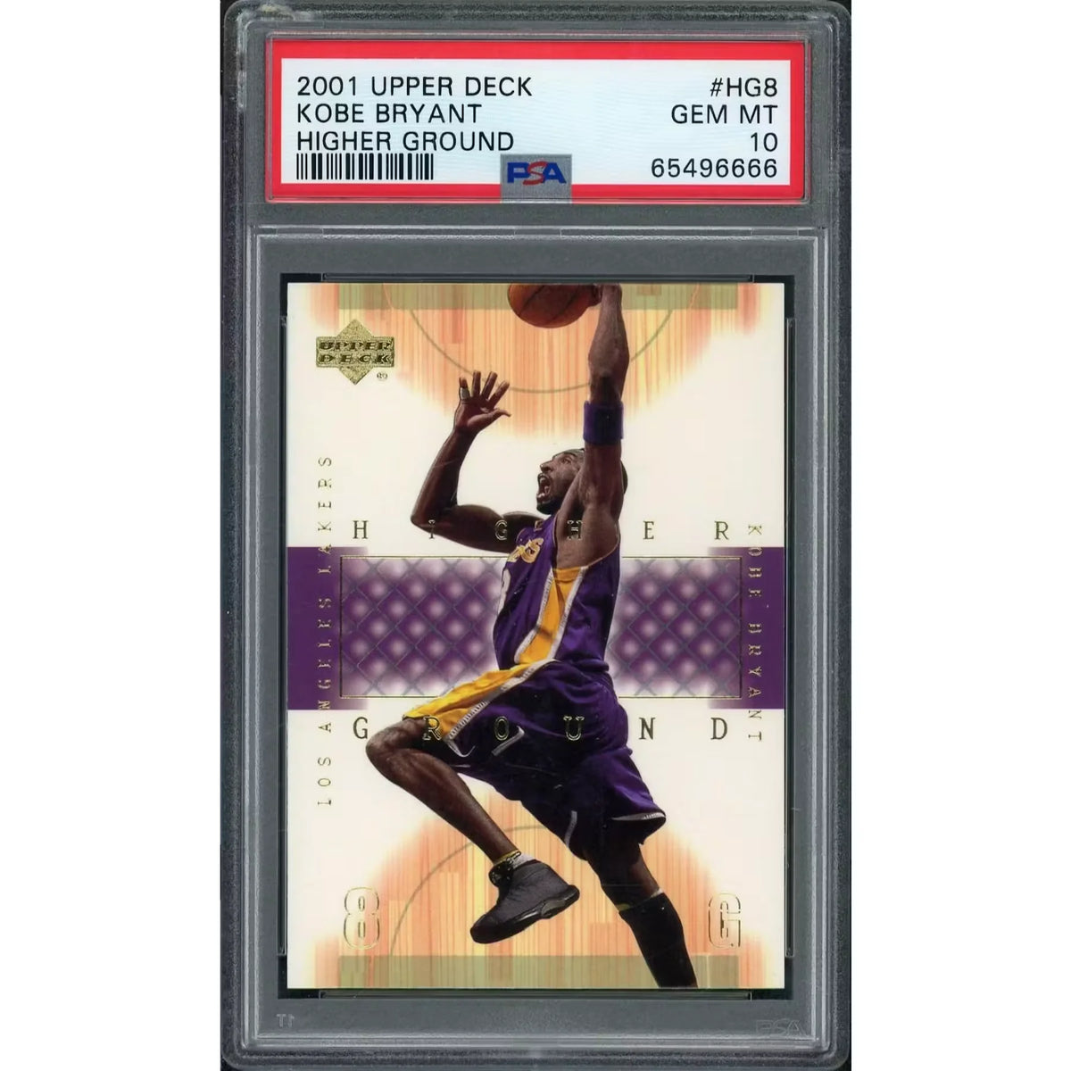 Kobe Bryant 2001 Upper Deck Higher Ground #HG8 | PSA 10 | P6577776