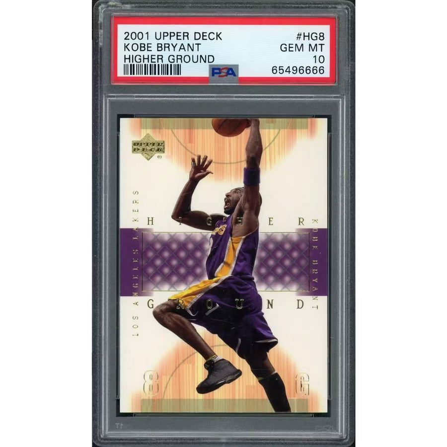 Kobe Bryant 2001 Upper Deck Higher Ground #HG8 | PSA 10 | P6577776