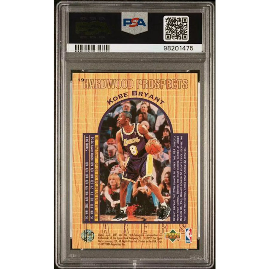 Kobe Bryant 1996 Upper Deck 3 Rookie #19 | PSA 9 | P6578092