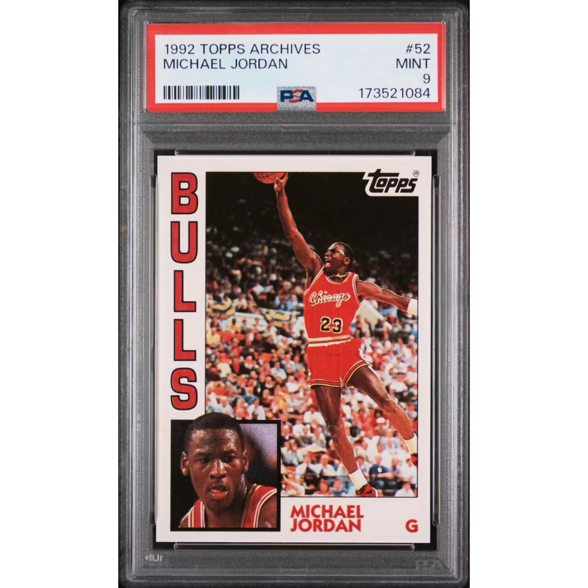 Michael Jordan 1992 Topps Archives #52 | PSA 9 | P6578135