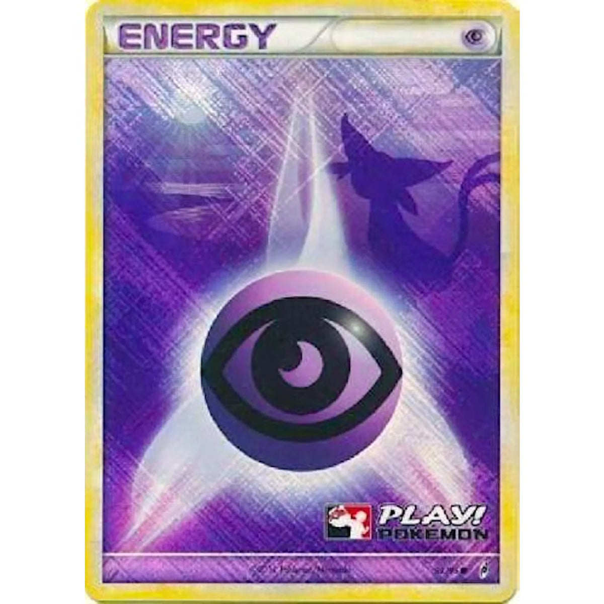 Pokemon PLAY Promo Espeon Psychic Energy 92/95 | Call of Legends Crosshatch | P6578297