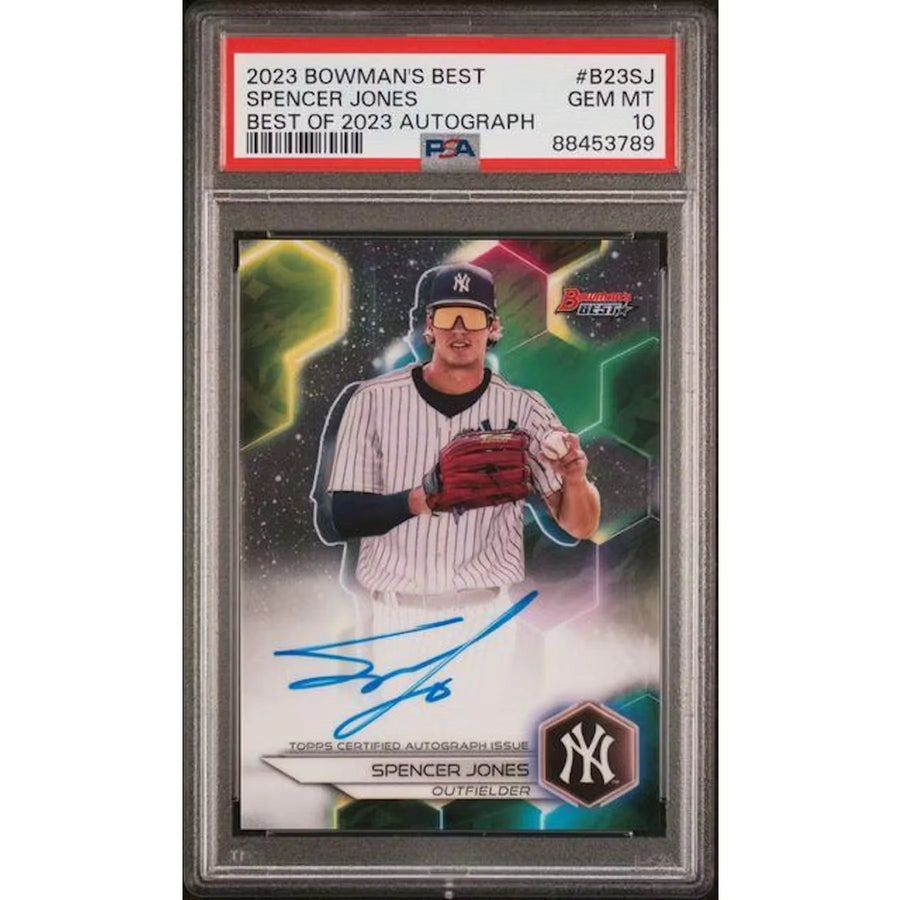 Spencer Jones 2023 Bowman's Best Auto | PSA 10 #B23 | P6578316
