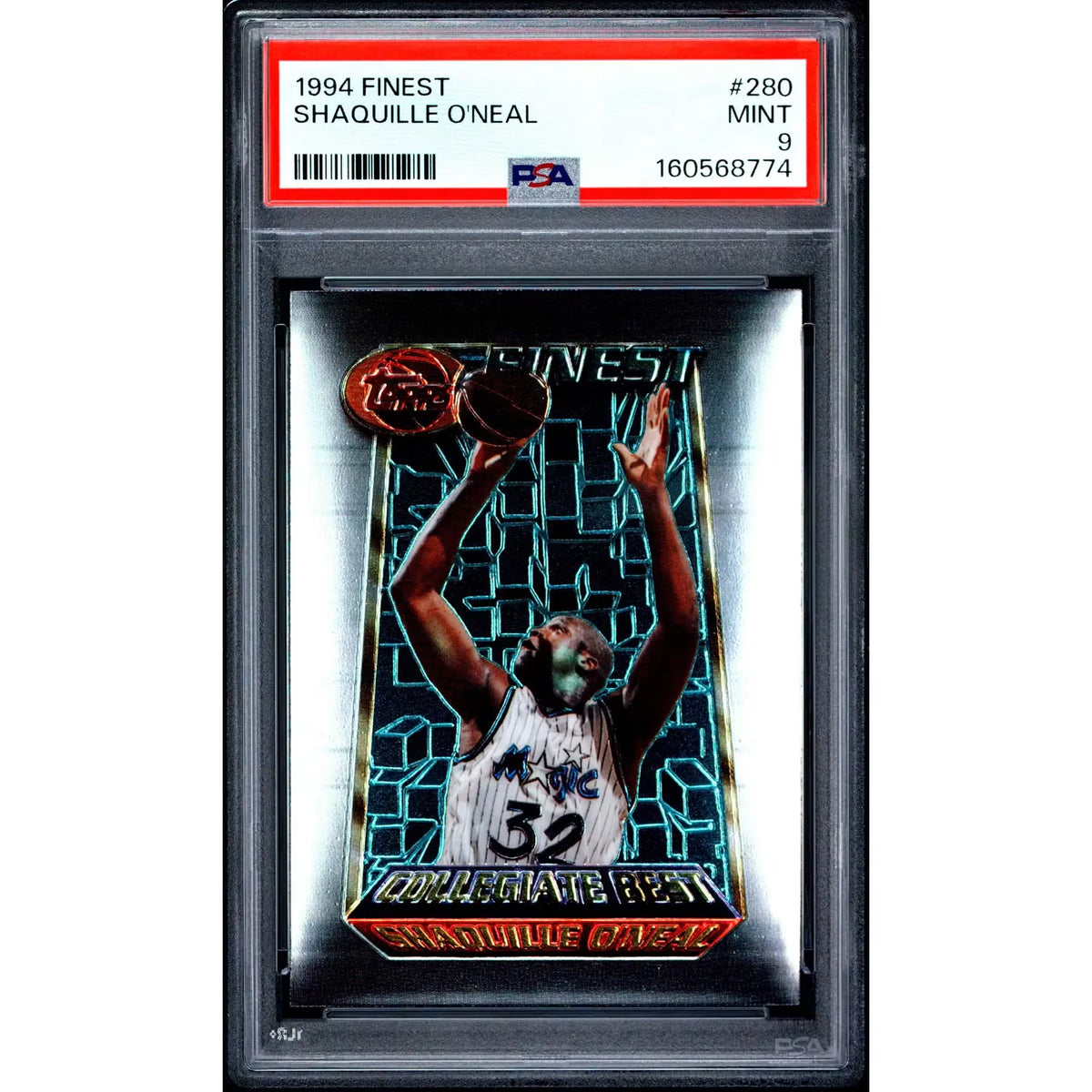 1994 Finest Shaquille O'Neal #280 | PSA 9 | P6578470