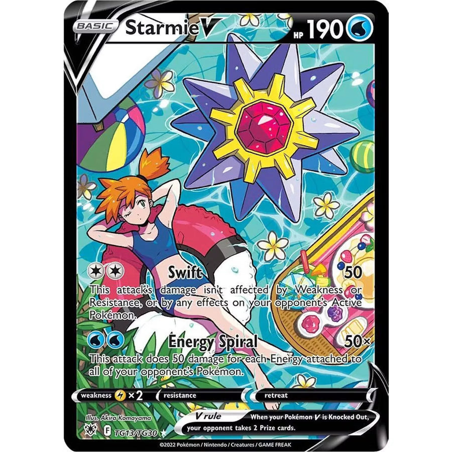 Pokemon Astral Radiance Starmie V Trainer Gallery TG13/TG30 | Near Mint | P6578539