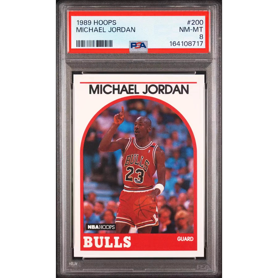 1989 Hoops Michael Jordan #200 PSA 8 - D2 | P6578669
