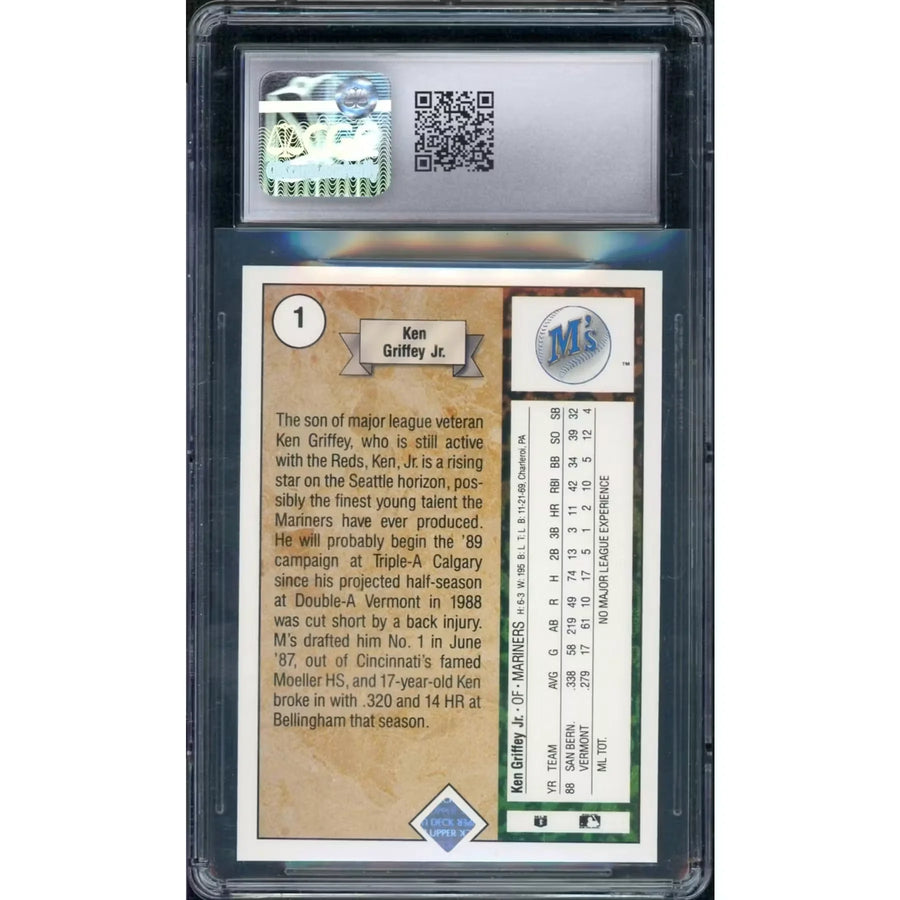 Ken Griffey Jr 1989 Upper Deck Star Rookie #1 | CGC 9