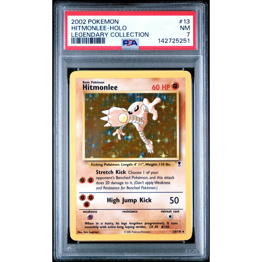 Pokemon Legendary Collection Hitmonlee 13/110 | PSA 7