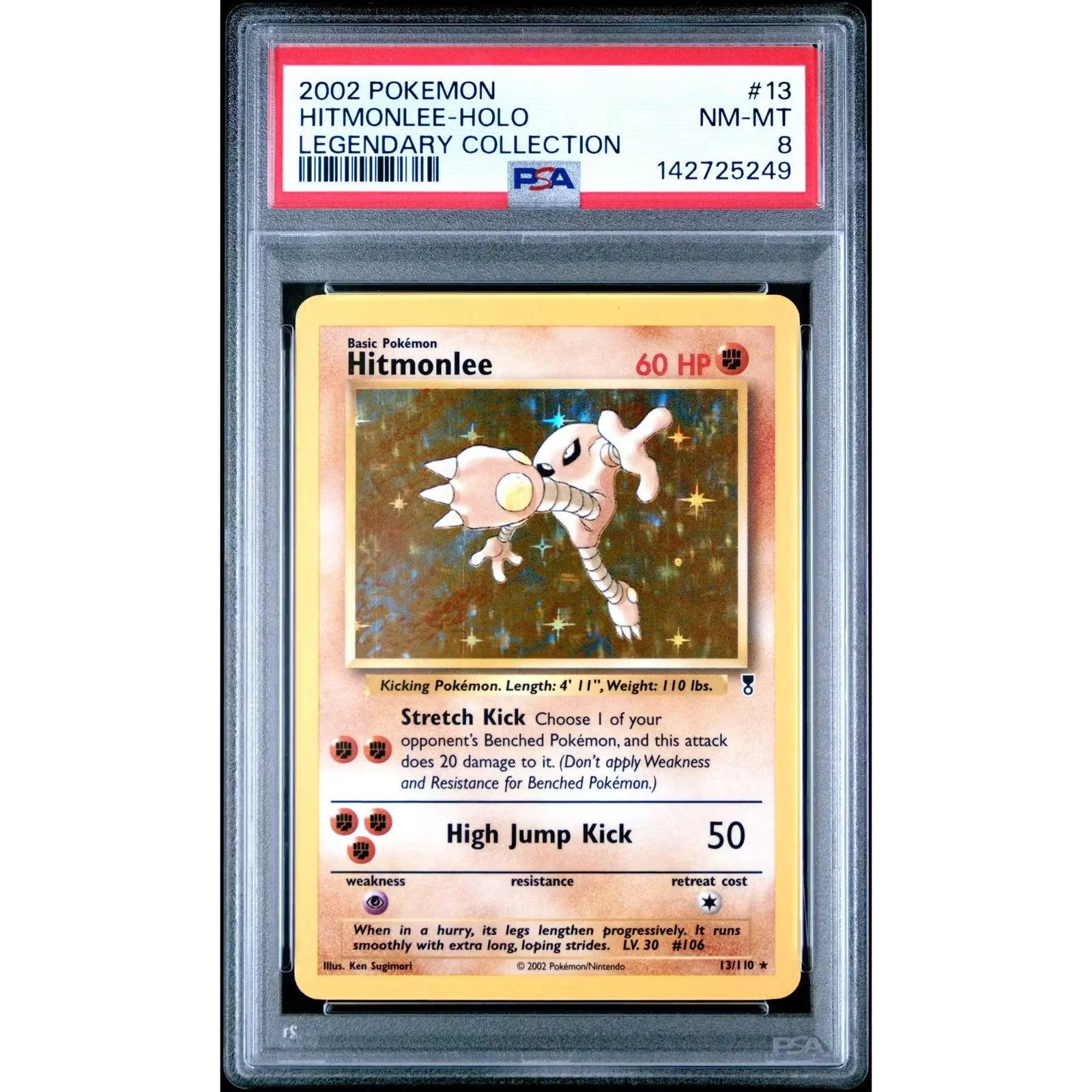 Pokemon Hitmonlee Legendary Collection 13/110 | PSA 8