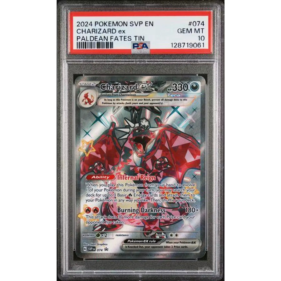 Charizard ex #074 PSA 10 | 2024 Pokemon Paldean Fates | P6698712