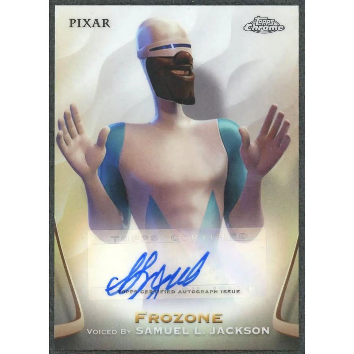 Samuel L. Jackson Signed Frozone Card | 2025 Topps Disney Chrome Auto | P6701141