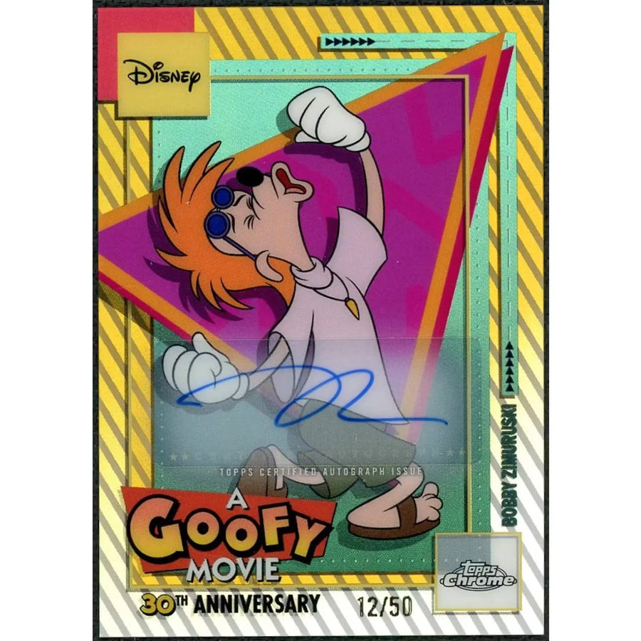 Pauly Shore Signed 2026 Topps Disney Neon Card | Gold Auto/50 | P6701780