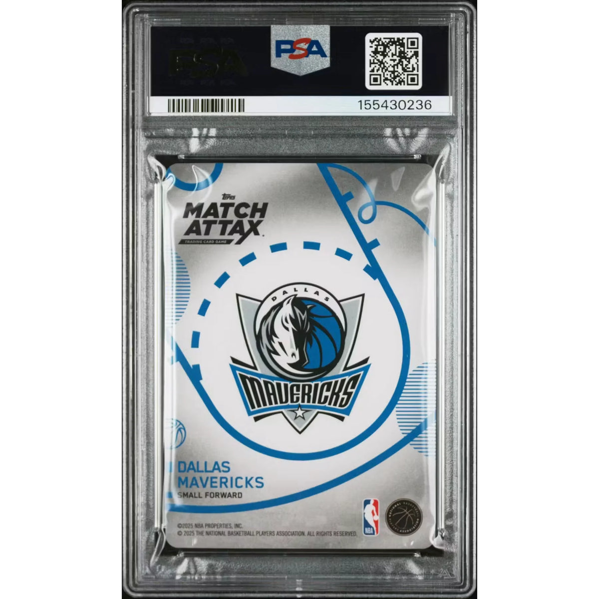 Cooper Flagg 2025 Topps Match Attax Hot Prospects Rookie #HP-CF | PSA 10 | P6702061