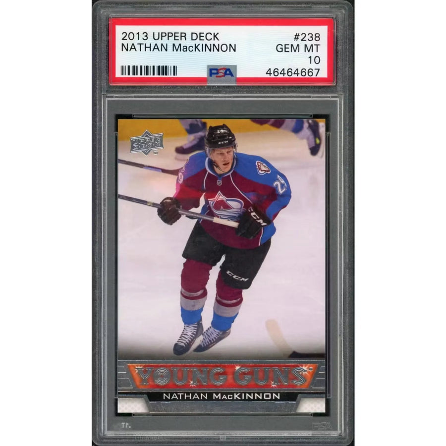 Nathan MacKinnon 2013-14 Upper Deck Young Guns #238 Rookie | PSA 10