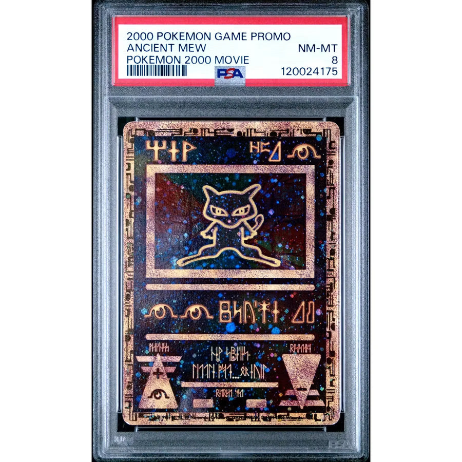 Pokemon 2000 Movie Promo Ancient Mew Reverse Holo | PSA 8