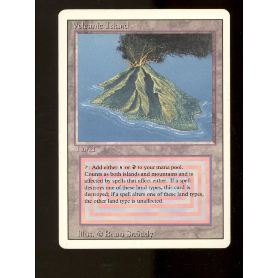 Volcanic Island Magic: The Gathering 3rd Edition | Moderate Play