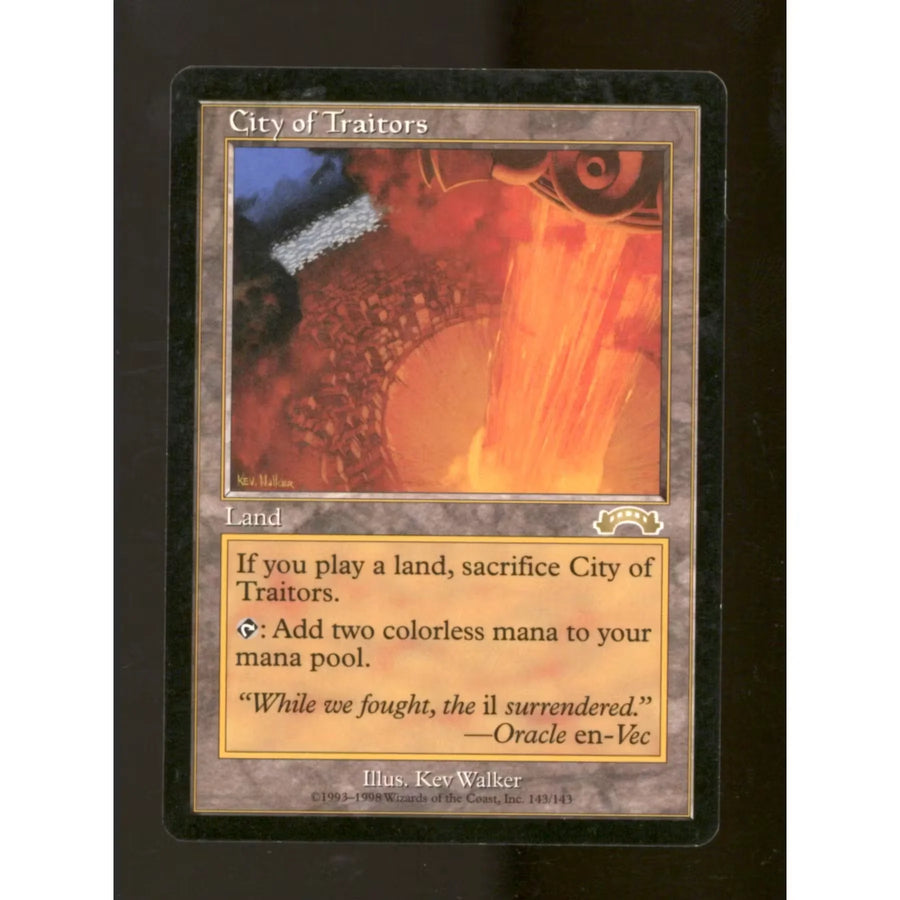 Magic: The Gathering City of Traitors Exodus | Rare Land