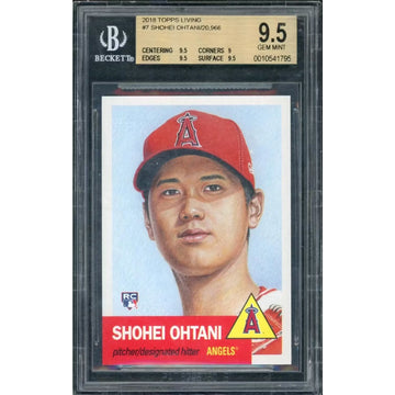 Shohei Ohtani 2018 Topps Living Rookie Card | BGS 9.5